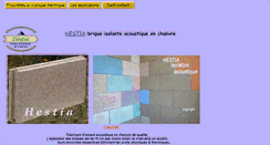 Desktop Screenshot of brique-isolation-chanvre.com